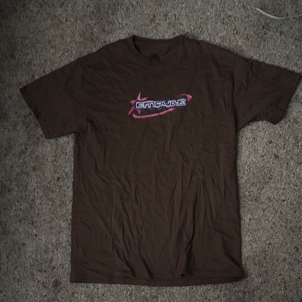 Empyre Brown Tee with Pink Graphic